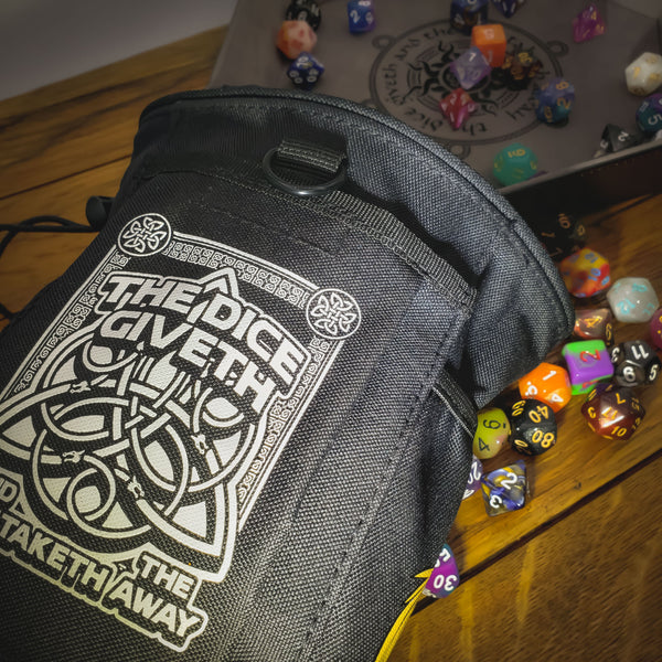 Dice Giveth and Taketh Deluxe Dice Bag