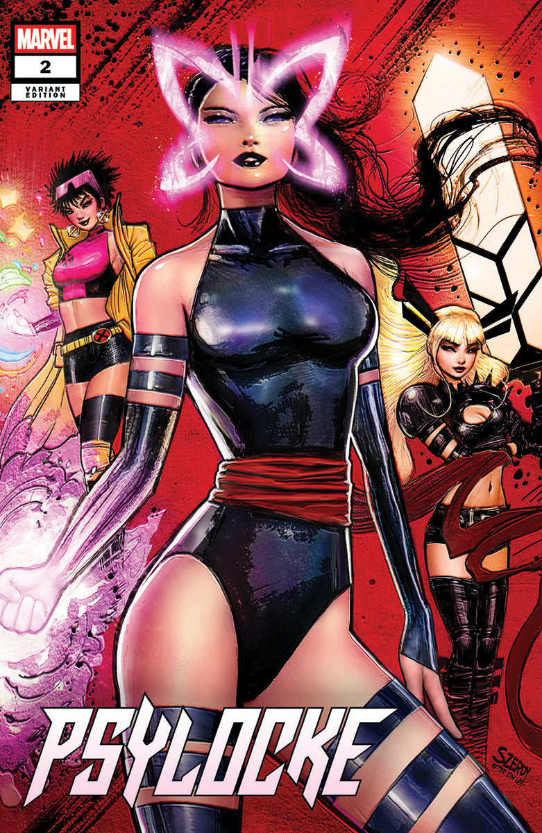 [Signed by Nathan Szerdy] Psylocke #2 Unknown Comics Nathan Szerdy Exclusive Var [IN STOCK]