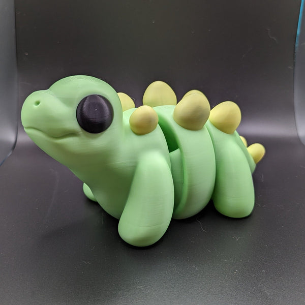 Large-Scale Flexible Baby Stegosaurus | Big Dinosaur | Chubby Dino | Zou3d