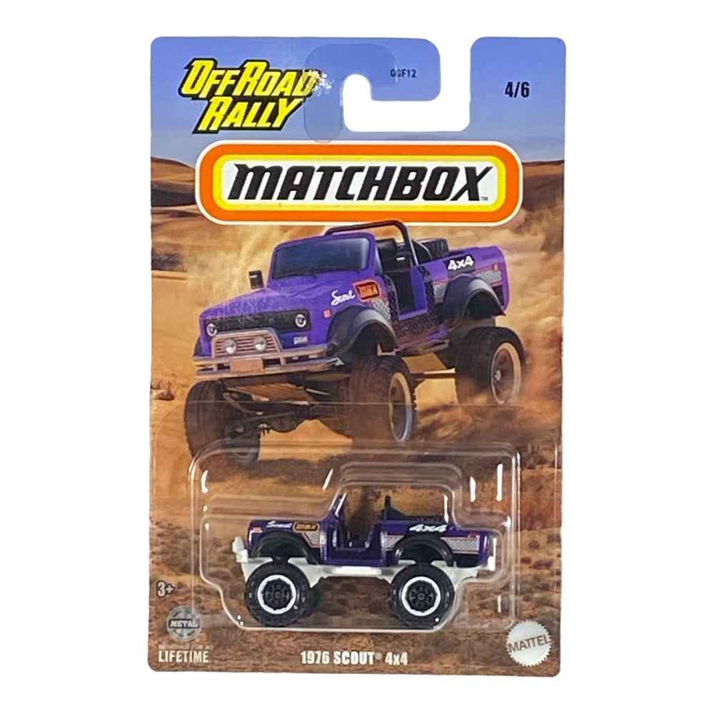 Collectors World Toys Matchbox 1976 Scout 4x4 Off Road Rally 4/6