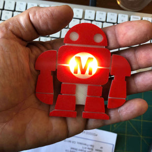 Maker Shed Makey Robot LED Glowie — Kit
