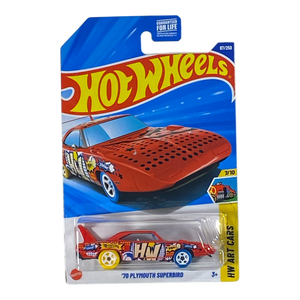 Collectors World Toys Hot Wheels '70 Plymouth Superbird | Art Cars Series 7/10