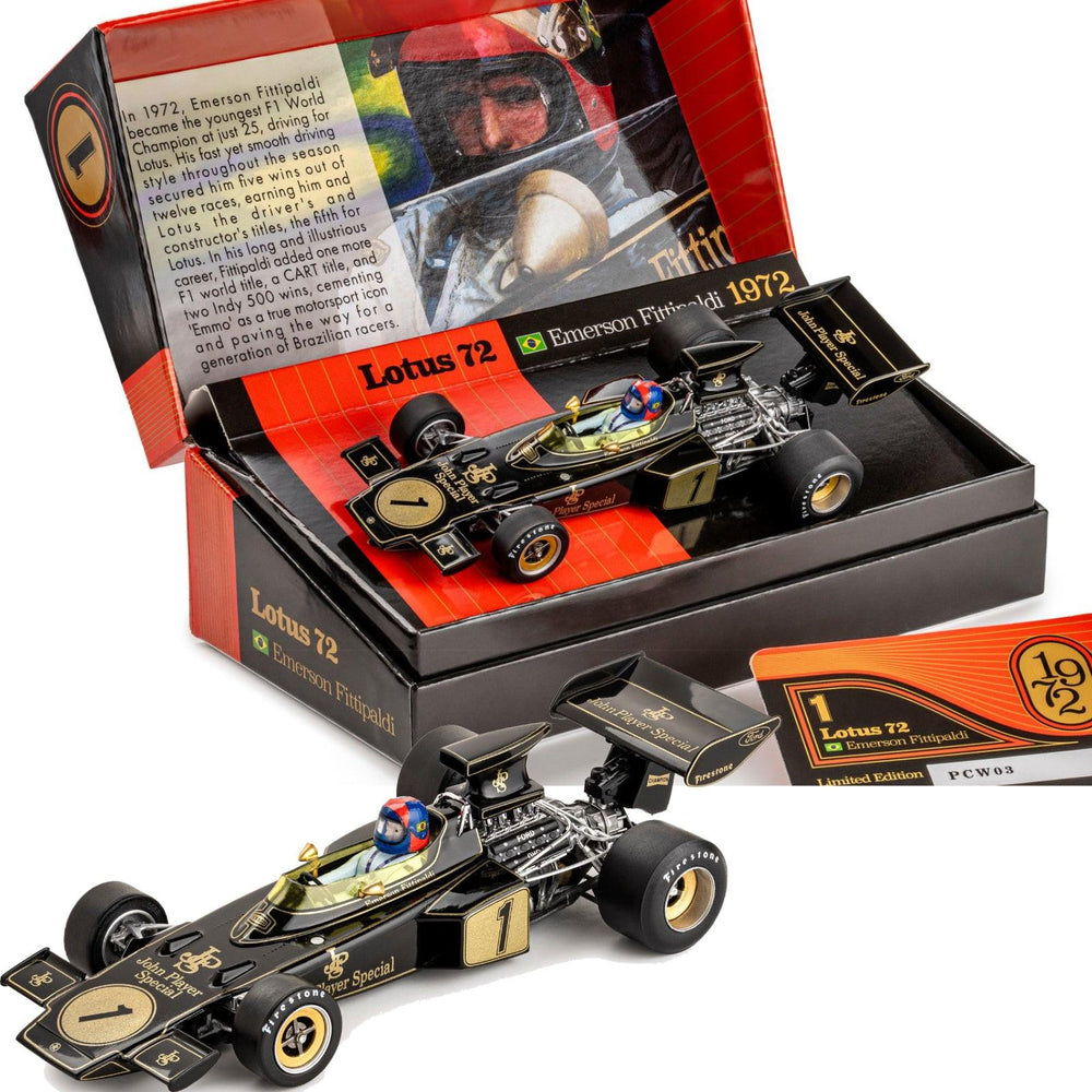 PowerHobby Policar Lotus 72 Winner F1 World Championship 1972 PCW03 JPS 1/32 Slot Car