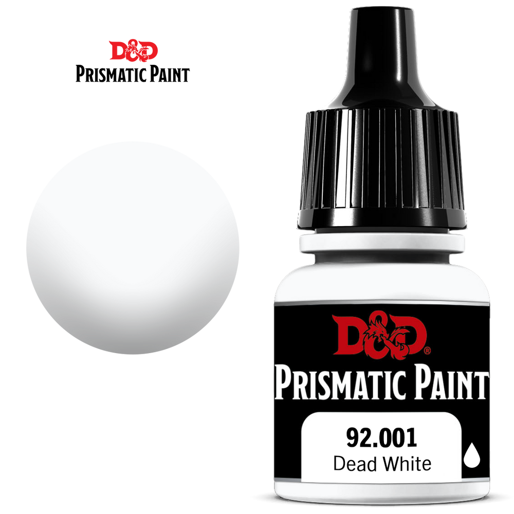 Little Shop of Magic D&D Prismatic Paint: Dead White — Miniatures