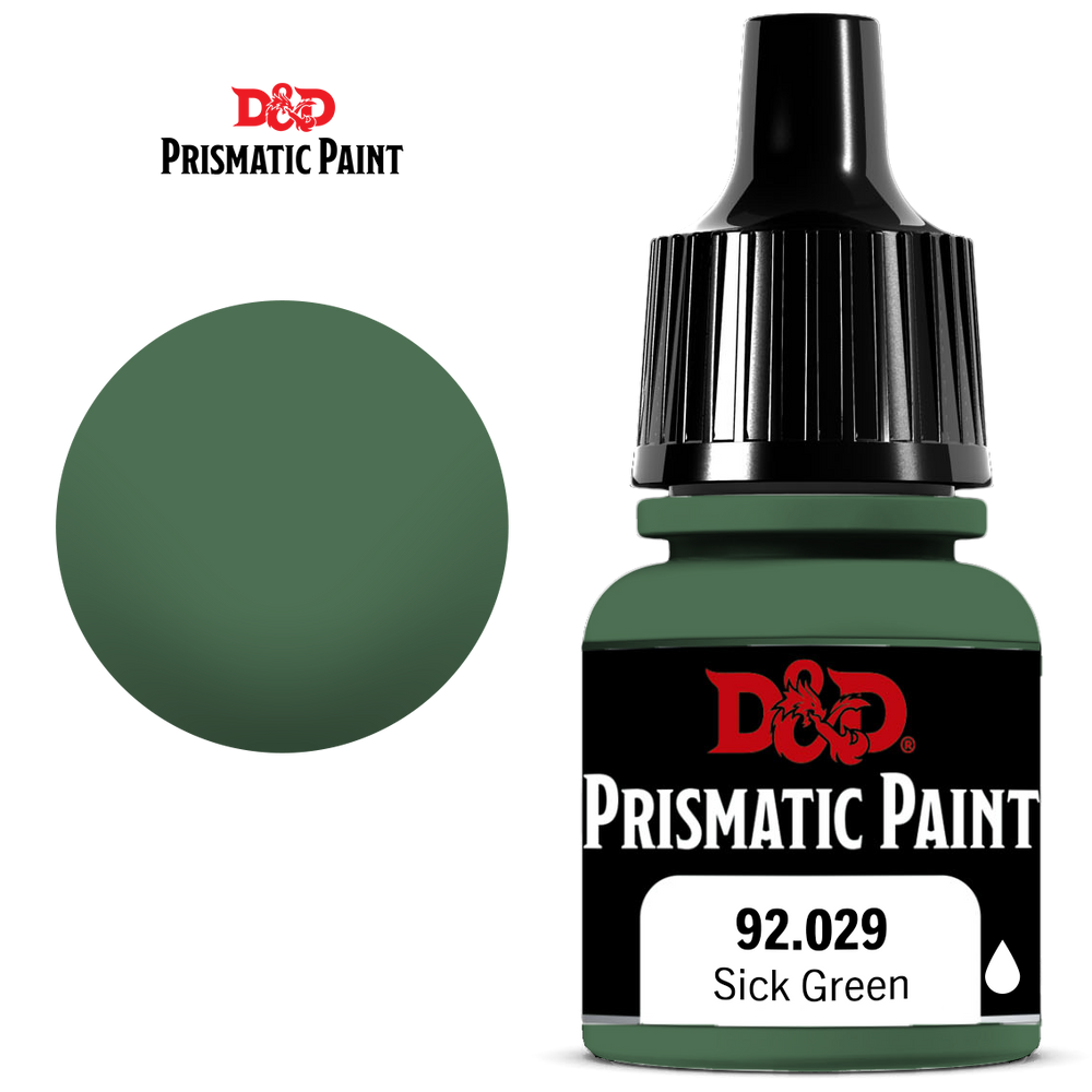 Little Shop of Magic D&D Prismatic Paint: Frameworks - Sick Green — Miniatures
