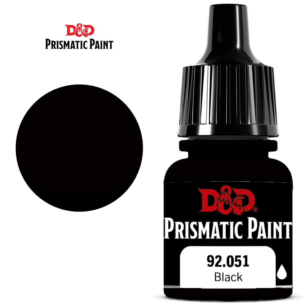 Little Shop of Magic D&D Prismatic Paint: Black — Miniatures