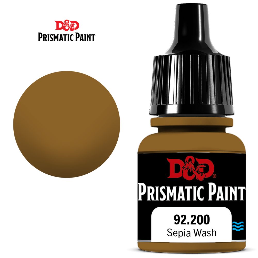 Little Shop of Magic D&D Prismatic Paint: Frameworks - Sepia Wash — Miniatures