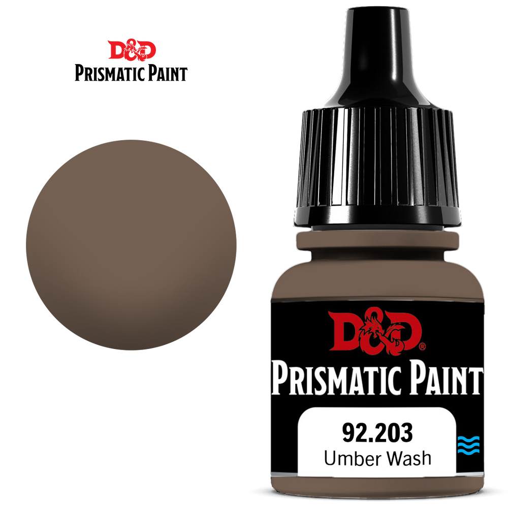Little Shop of Magic D&D Prismatic Paint: Frameworks - Umber Wash — Miniatures