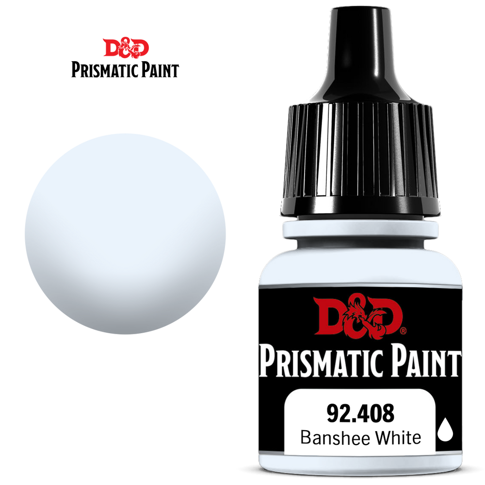 Little Shop of Magic D&D Prismatic Paint: Banshee White — Miniatures
