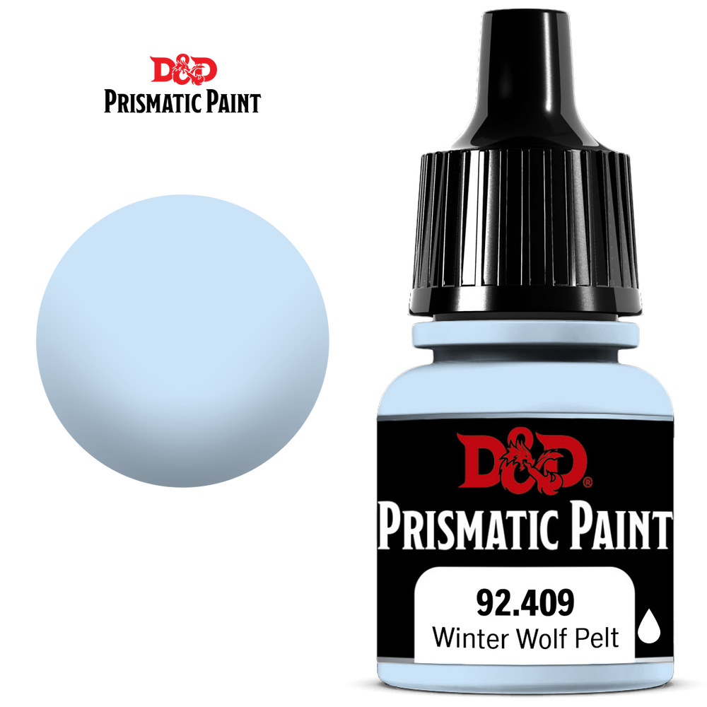 Little Shop of Magic D&D Prismatic Paint: Frameworks - Winter Wolf Pelt — Miniatures