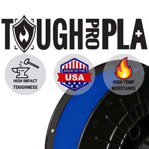 Onyx Black AF 1.75mm Tough Pro PLA+ Filament Made in the USA! - Echo Six Hobbies