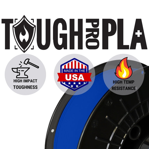 Onyx Black AF 1.75mm Tough Pro PLA+ Filament Made in the USA! - Echo Six Hobbies