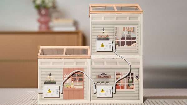 Rolife - Cozy Living Lounge Super Creator Miniature House DW007