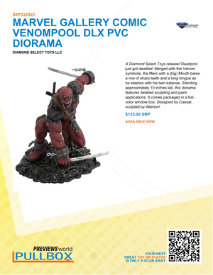 Diamond Select - Marvel - Gallery - Venompool Delux PVC Statue