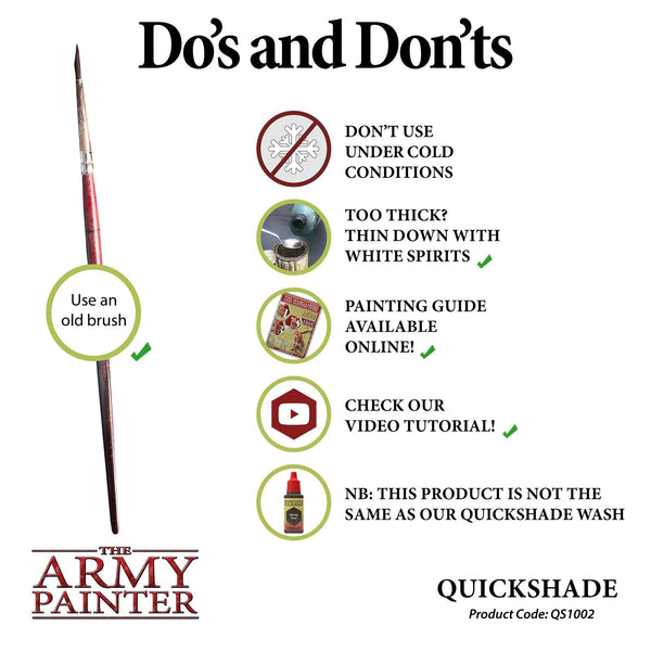 Army Painter Quickshade Dip: Strong Tone - Echo Six Hobbies