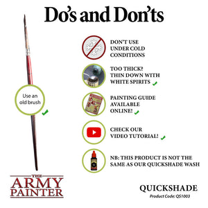 Army Painter Quickshade Dip: Dark Tone