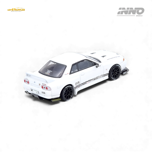 (Pre-Order) INNO64 Top Secret VR32 GT-R White 1:64