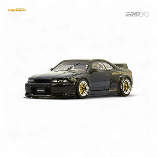 (Pre-Order) inno64 PANDEM GT-R (BCNR33) Black 1:64