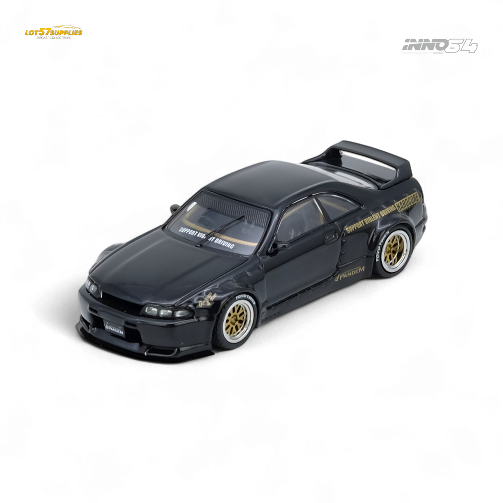 (Pre-Order) inno64 PANDEM GT-R (BCNR33) Black 1:64