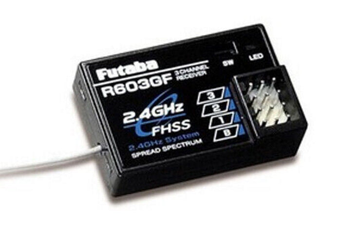 Futaba R603GF 3-Ch 2.4GHz FHSS Receiver 2PL