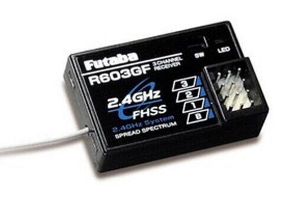 Futaba R603GF 3-Ch 2.4GHz FHSS Receiver 2PL
