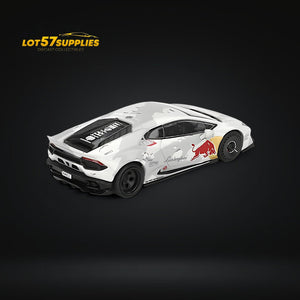 (Pre-Order) Mini-GT Lamborghini Huracan LB Works Ver. 2 Mad Mike NIMBUL RedBull Camouflage 1:64 MGT00967