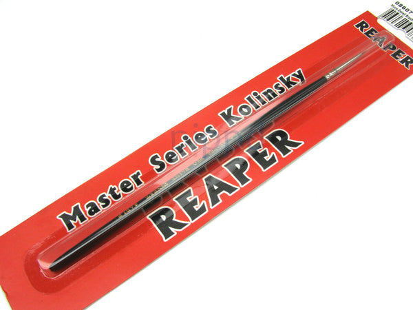 Little Shop of Magic Reaper Miniatures Brushes: Master Series - Kolinsky Sable - Micro Detail - Size 30/0 - Round