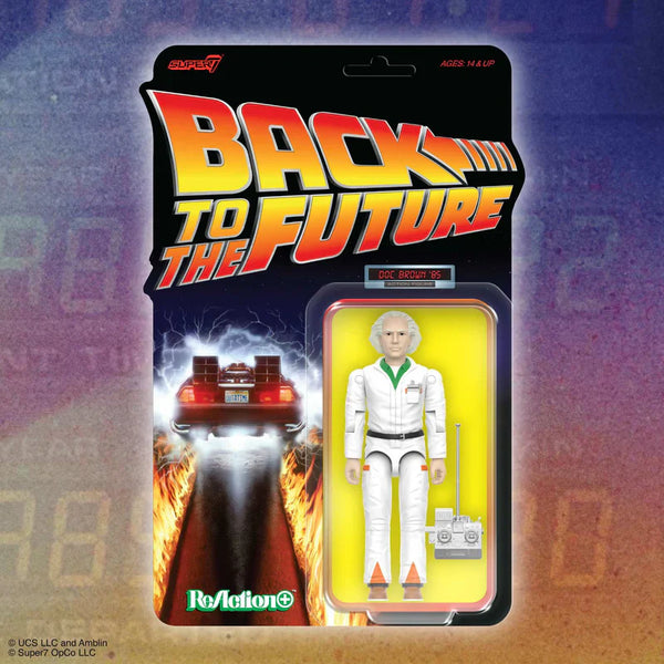 Back to the Future™ ReAction Back to the Future ReAction+ Wv1 Doc Brown '85 3¾-inch Retro Action Figure