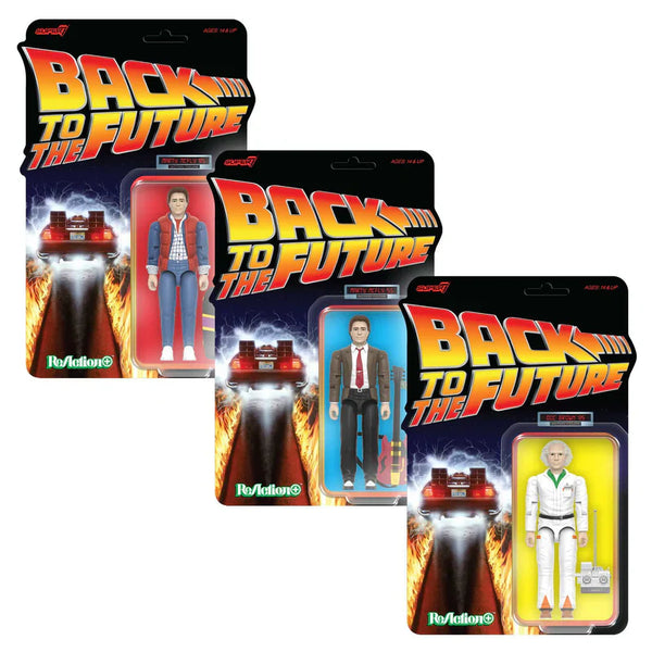 Back to the Future™ ReAction Back to the Future ReAction+ Wv1 Marty McFly '85 3¾-inch Retro Action Figure