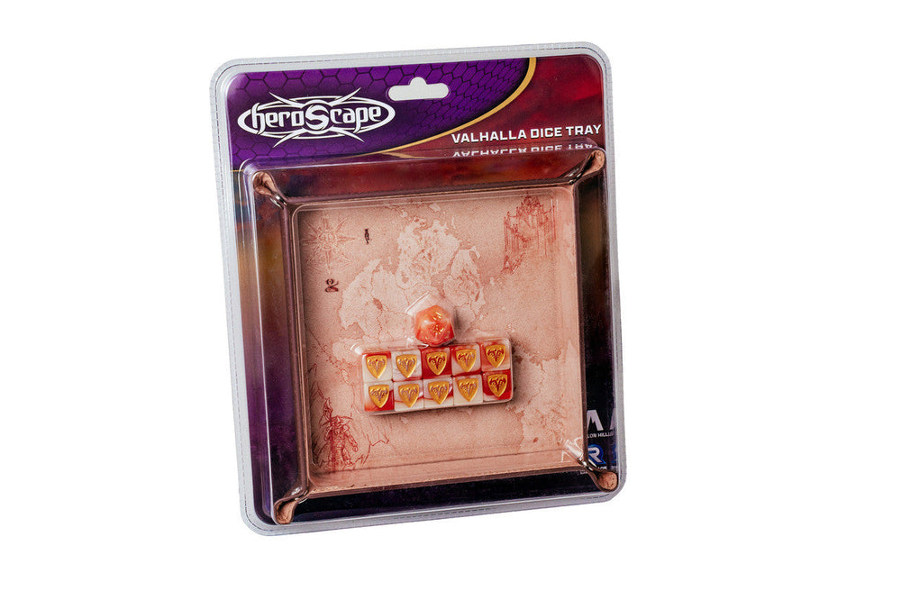 Little Shop of Magic Heroscape: Valhalla Dice & Tray Set — Miniatures