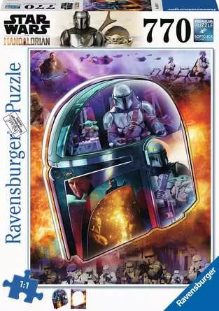 Little Shop of Magic Puzzle: Star Wars - The Mandalorian - Helmet