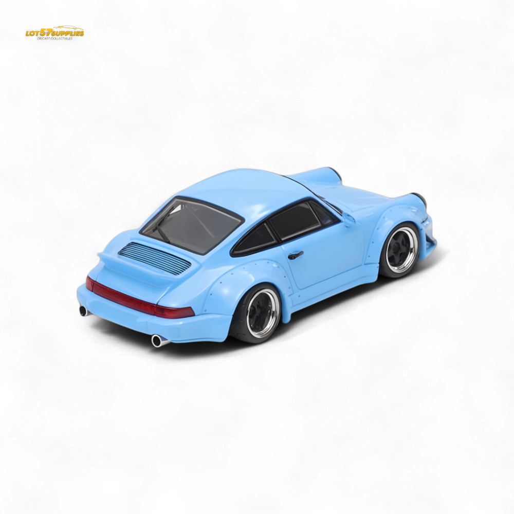 Fast Speed FS Rauh-Welt RWB964 Wide-Body Duck Wing - Sky Blue 1:64