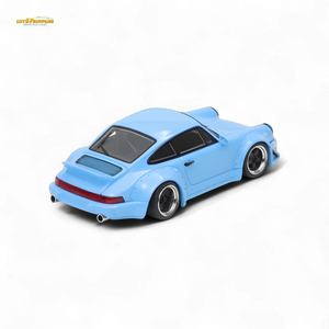 Fast Speed FS Rauh-Welt RWB964 Wide-Body Duck Wing - Sky Blue 1:64