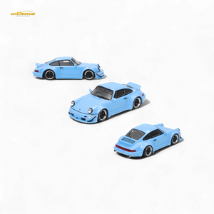 Fast Speed FS Rauh-Welt RWB964 Wide-Body Duck Wing - Sky Blue 1:64