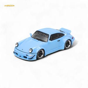 Fast Speed FS Rauh-Welt RWB964 Wide-Body Duck Wing - Sky Blue 1:64
