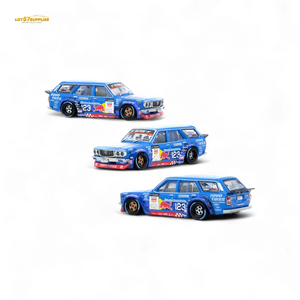 Inno64 MAD MIKE 1976 MAZDA RX3 Station Wagon D1GP Series 2024 1:64