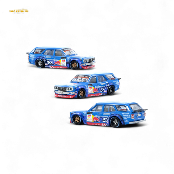 Inno64 MAD MIKE 1976 MAZDA RX3 Station Wagon D1GP Series 2024 1:64