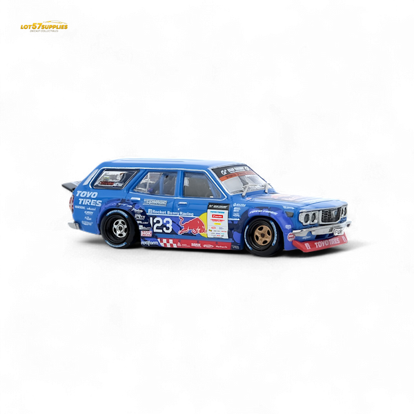 Inno64 MAD MIKE 1976 MAZDA RX3 Station Wagon D1GP Series 2024 1:64