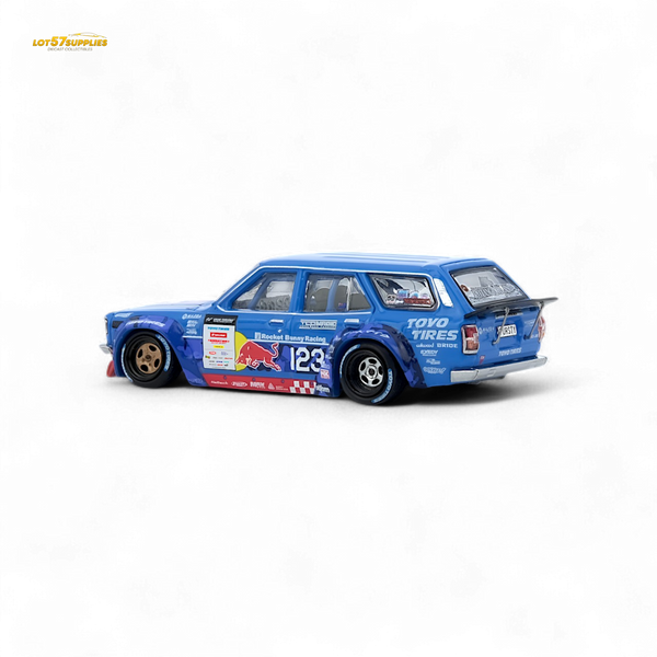 Inno64 MAD MIKE 1976 MAZDA RX3 Station Wagon D1GP Series 2024 1:64