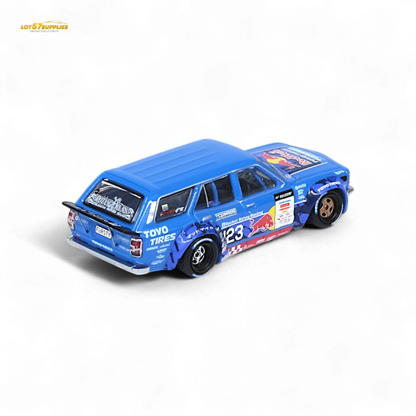 Inno64 MAD MIKE 1976 MAZDA RX3 Station Wagon D1GP Series 2024 1:64