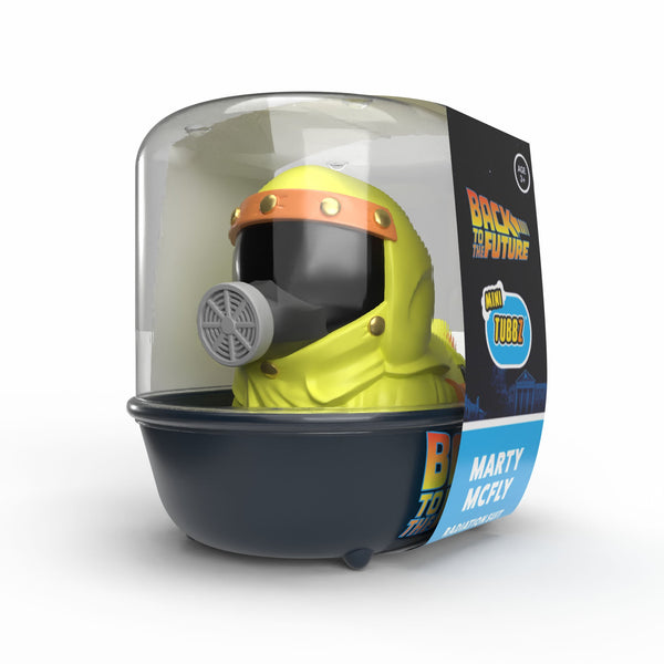 Back to the Future™ Back to the Future Marty McFly Radiation Suit Mini TUBBZ Cosplaying Duck — Vinyl Toy