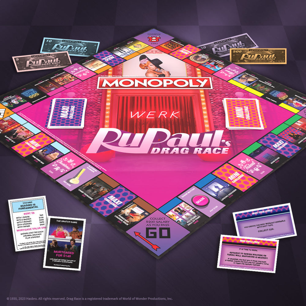 Little Shop of Magic MONOPOLY®: RuPaul’s Drag Race — Board Game