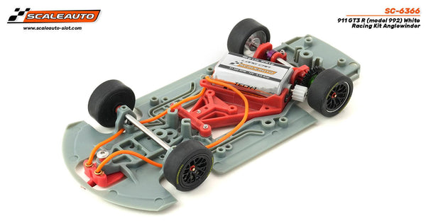 PowerHobby Scaleauto Porsche 911 (992) GT3R White Kit 1/32 Slot Car SC-6366