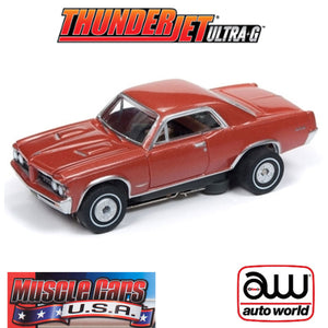 Auto World 1964 Pontiac GTO Red Thunderjet R25 HO Slot Car SC340 for AFX