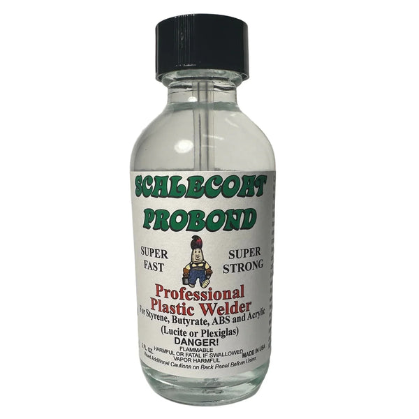 Fusion Scale Hobbies Scalecoat Probond Plastic Welder 2oz W/ Brush - 39562