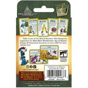 Little Shop of Magic Munchkin: Warhammer Age of Sigmar - Dire Domains — Board Game