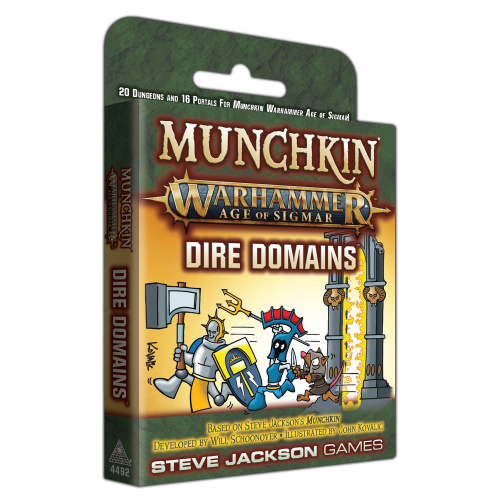 Little Shop of Magic Munchkin: Warhammer Age of Sigmar - Dire Domains — Board Game