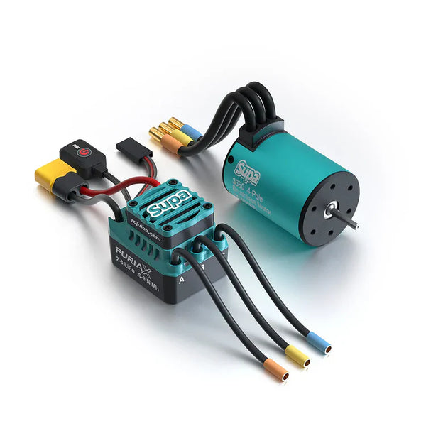 SKYRC FuriaX Supa Combo 60A ESC and 3650 4000KV Brushless Motor 1/10