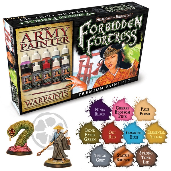 Little Shop of Magic Shadows of Brimstone: Forbidden Fortress Paint Set #3 — Board Game
