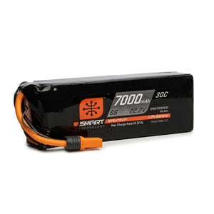 PowerHobby Spektrum 22.2V 7000mAh 6S 30C Smart LiPo Battery: IC5